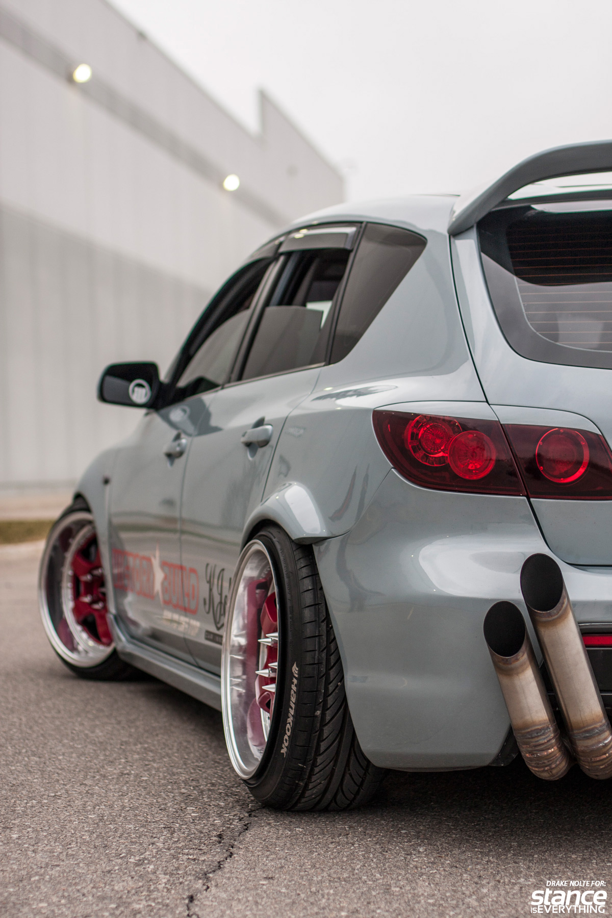 Beast Mode Trevor's 2007 Mazdaspeed 3 Stance Is Everything