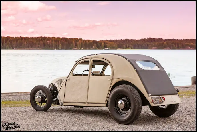 citroen 2cv hot rod project