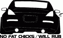 The basic idea of no fat chick stickers has been done nearly to death but are still pretty popular.