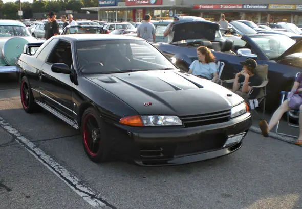 The only RHD car at the show was this Skyline