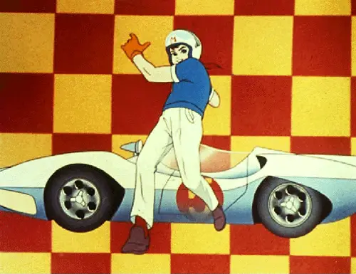 Here he comes, here comes Speed Racer