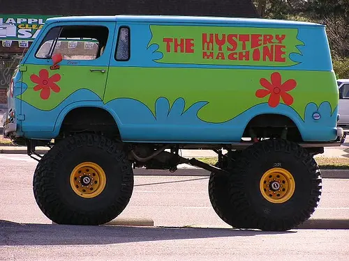 themysterymachine Scooby and Shaggy were always pretty high