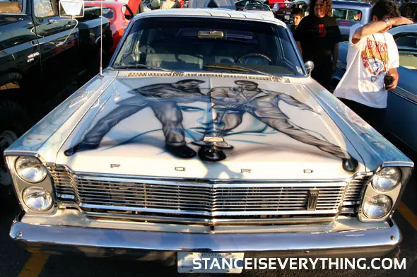 burininglove The King was in the lot