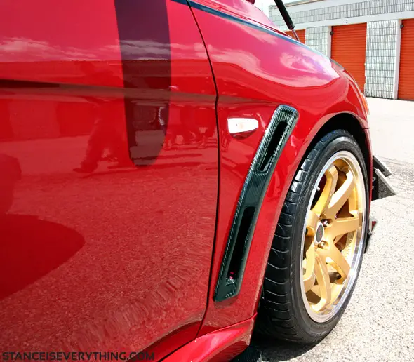 evowheels Cf accents all over this one