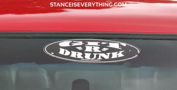 gitrdrunk Probably not the best thing to have on your windshield... just sayin