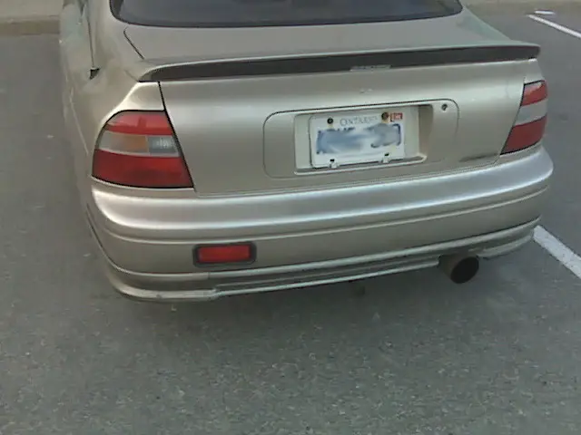 img00007um3 JDM rear fog installed