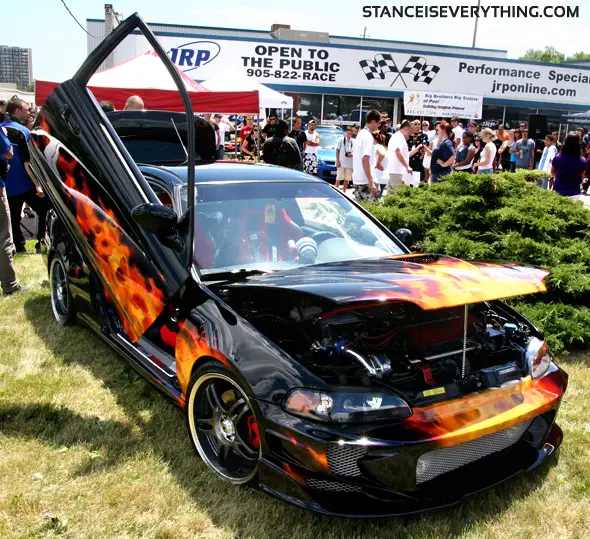 showcivic2 This civic came all the way from Montreal and had a lot of show
