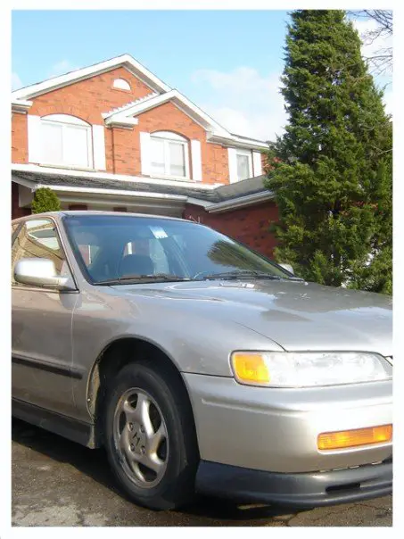stockheight April 2007: Bone stock height, stock 14" rims, full replica mugen lip kit, JDM Stanley Fogs, EDM Gauge Cluster, EDM rear roof spoiler
