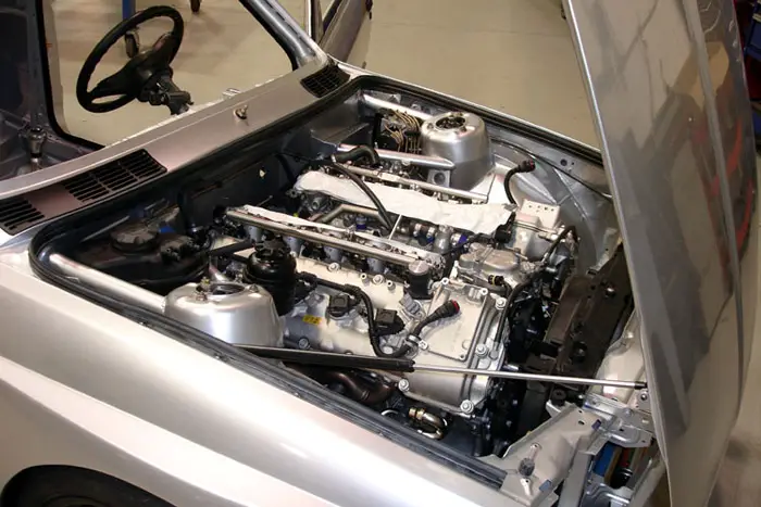 e30_18 This car is basically a custom chassis and driveline setup with an m3 body and interior