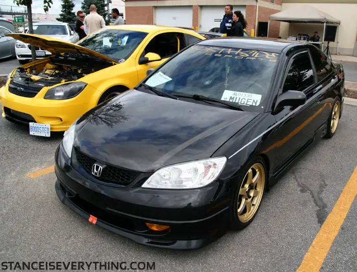 Front side of the Mugen civic