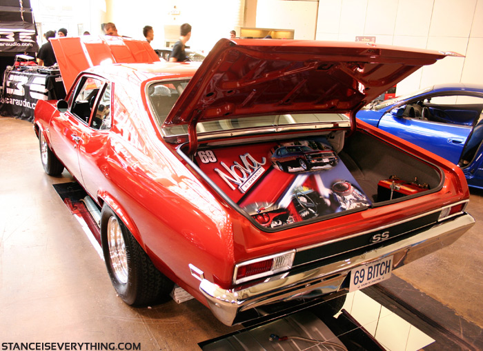 69 Nova bit out of place at importfest but sicker than most cars there