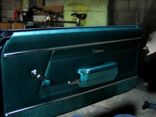 doorpanel You know the turquoise interior isn't all that bad when it matches