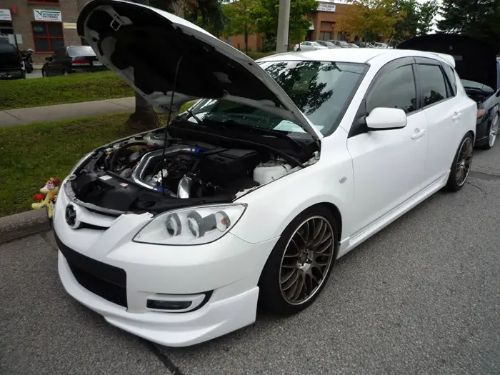 mazda3-11 Another members speed 3 is done near to the limit