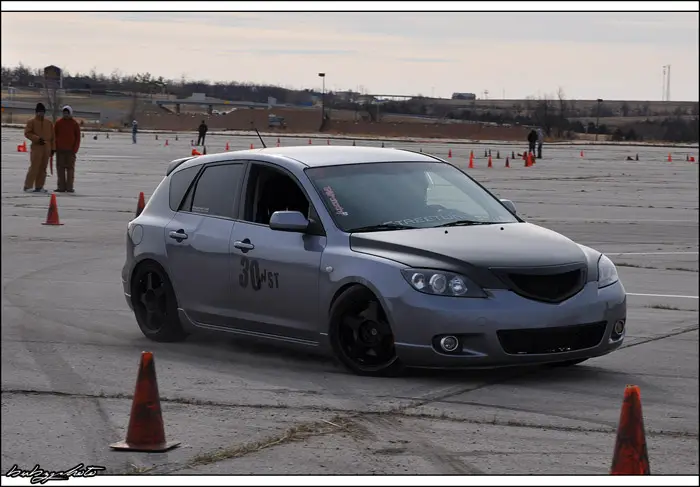 mazda3-13 Mazda 3 getting down to business on the track