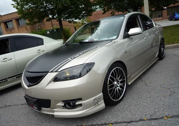 mazda3-9 Ryan is a member of TM3 and he always has a few tricks up his sleeve for his sedan