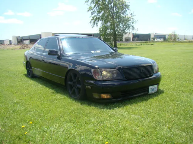sicryde12 The first time I saw this Lexus it was blacked out like this