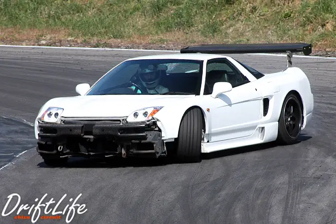 2 The front bumper is the only thing other than the tire rack removed for drifting