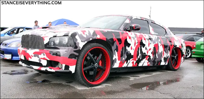 baggedcharger Vinyl wrapped Charger nosin it up