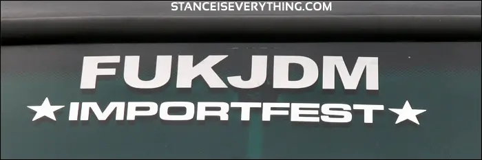 fukjdm This is a little weird since there was a lot of JDM at Importfest
