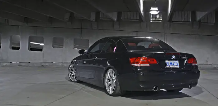 img0627r Black Sapphire Metallic shining in this underground parking