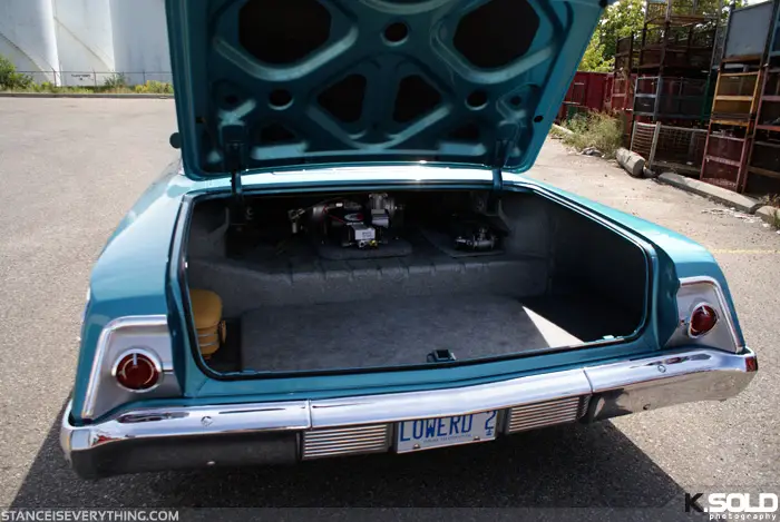 trunknoluggage However with the vintage luggage remove the setup is easily accessible, a lot of time went into finding period fitting luggage