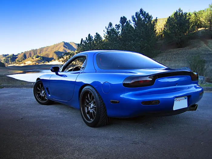 rx711 This car is packing some heat out back