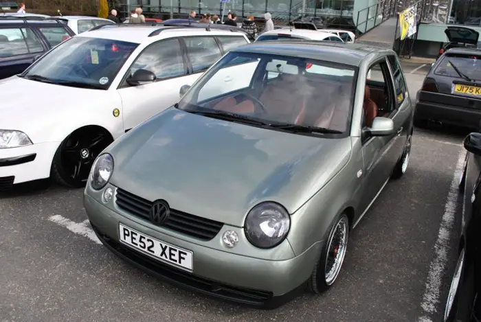 VW Lupo, Modified grey Volkswagen Lupo - M9 FJF - seen on d…