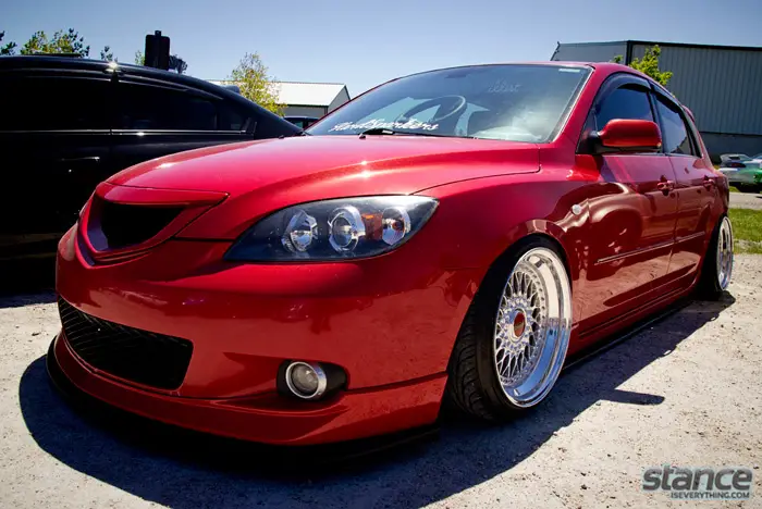 2013_stretch_and_poke_fitted_hard_sparkers_mazda_3_bbs_side
