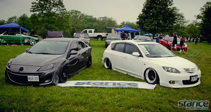 niagara_truck_and_tuner_expo_2013_cars_mazda_3_bagged_airrex_airlift
