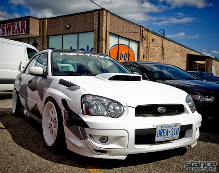 nextmod_mississauga_grand_opening_camo_subaru_wrx