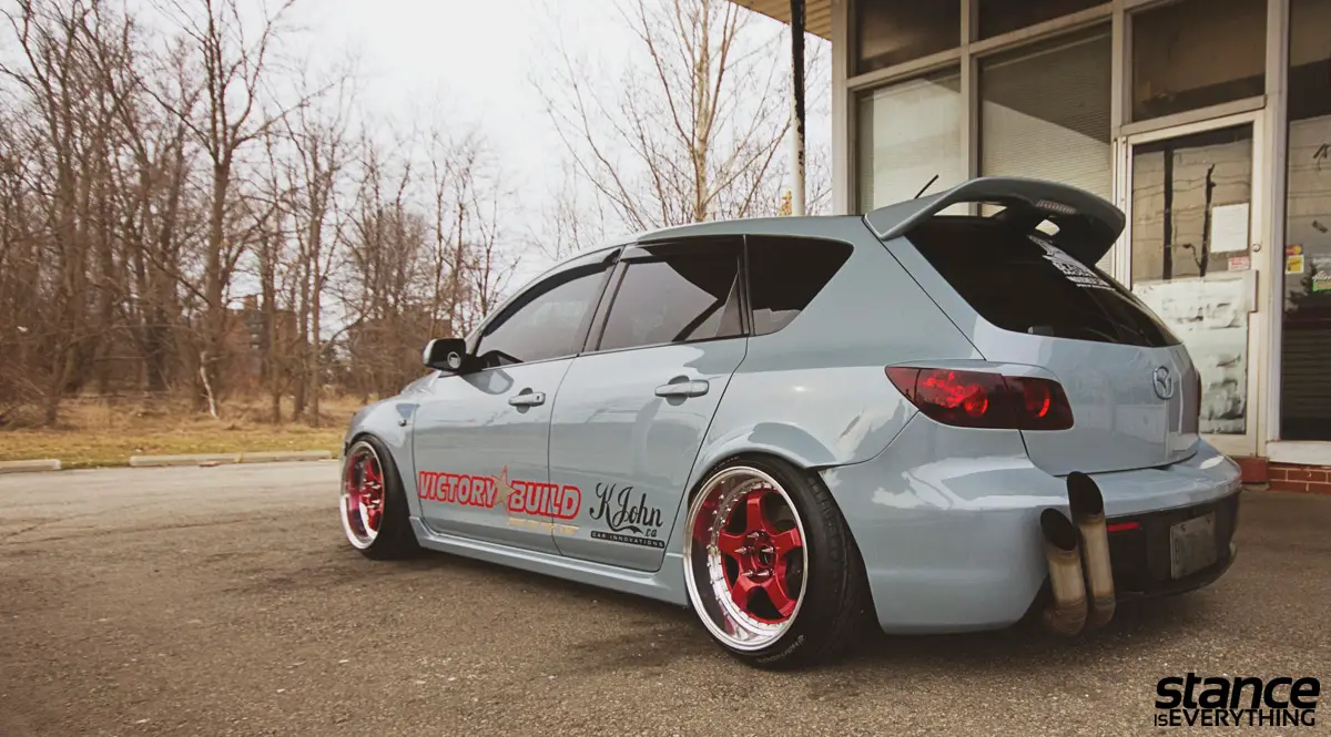 Mazda 3 stance