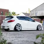 shea-2010-mazda3-work-wheels-rear-three-quarter