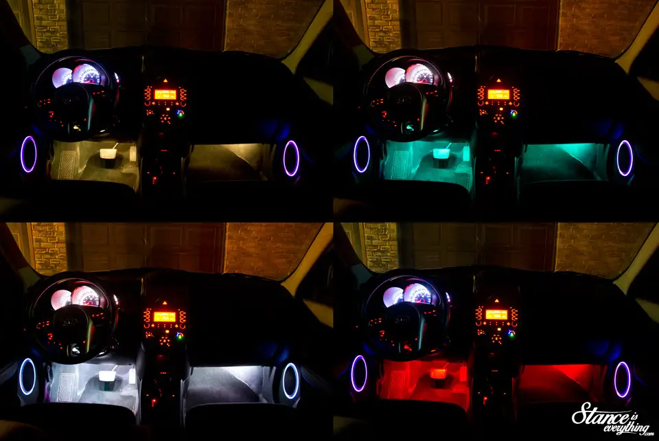 Product Review Sylvania Zevo Interior Lighting Strips And Zxe Silverstar Headlights Stance Is Everything