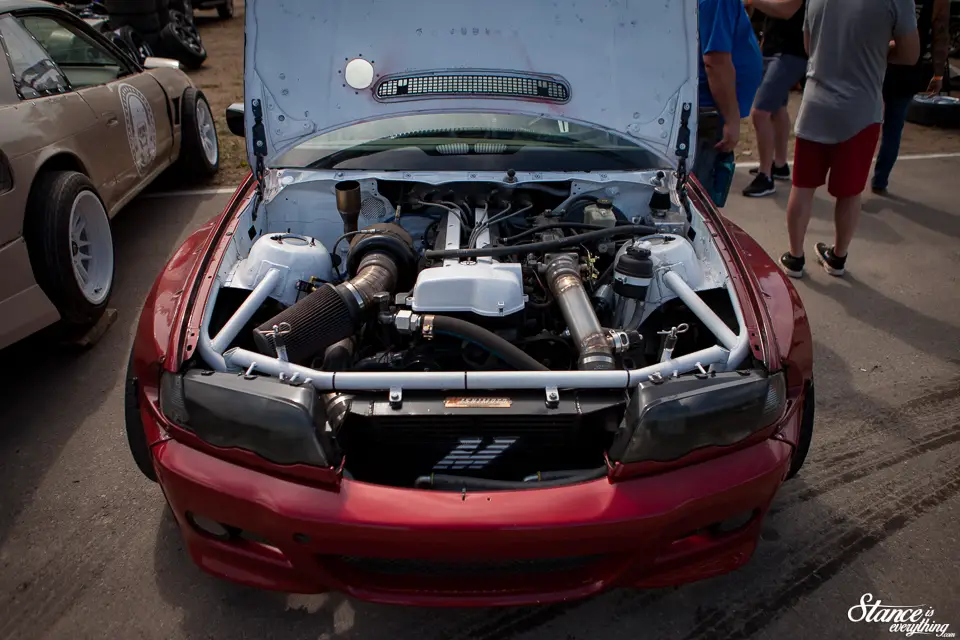 Drew McClean's "Party Wagon" has a 2JZ motor, a ...