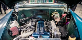 Toyota 2JZ Swapped Chevy Belair